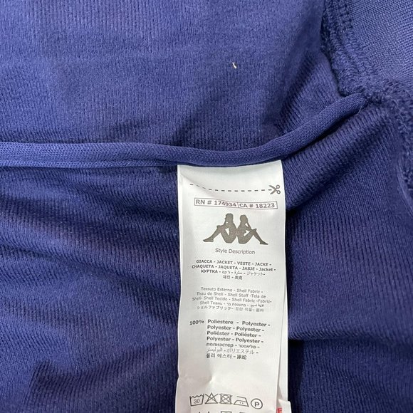 NWOT Kappa 3pc Jacket T-shirt Trouser - Picture 5 of 14